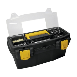 CAJA HERRAMIENTAS 16 APIL TAPA ORG 6075 NEGRO RIMAX 6075
