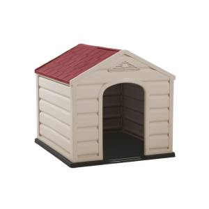   CASA PARA PERRO PEQUEÑA TAUPE ROJO 12701 RIMAX 12701