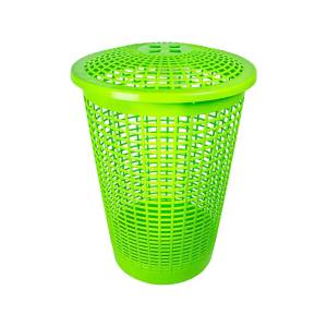 CESTA PARA ROPA GOOD VERDE LIMON 1125 COLPLAST 1125