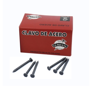 CLAVO ACERO LISO 2