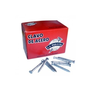 CLAVO DE ACERO VERTICAL 1 LB CA MEJIA 5202V30L06