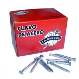 CLAVO DE ACERO VERTICAL 4 LB CA MEJIA 5202V43L01