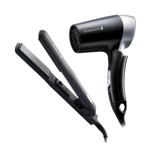   COMBO SECADOR VIAJE D2400 + PLANCHA CERAMICS S1300 REMINTONG D2400-S1300
