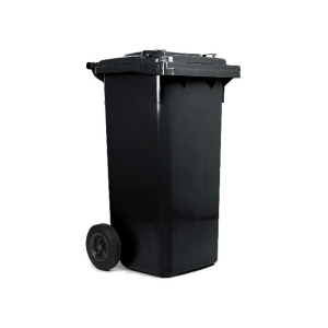 CONTENEDOR P/BASURA 120 LTS TASK PRO NEGRO 1007033 IL1007033