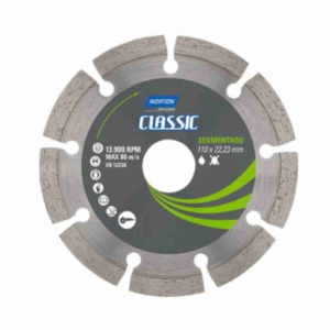 DISCO CLASSIC SEGMENTADO 110X7X22,23 CARBORUNDUM 70184647065