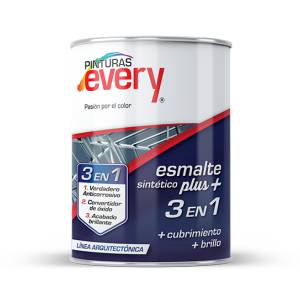 ESMALTE SINT 3EN 1 BLANCO E-601 GALON EVERY E-601-GL