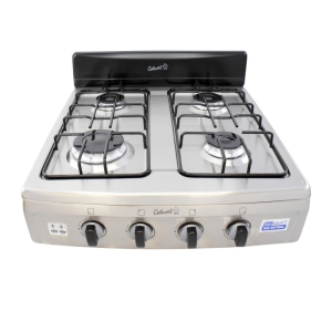 ESTUFA GAS 4PT LUJO INOX Y B C Q AL A.E GP 4947 3024124947