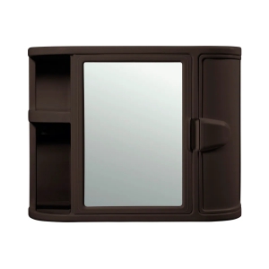 GABINETE PARA BAÑO CON ESPEJO 7668 WENGUE RIMAX 7668