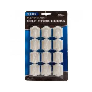 GANCHO ADHESIVO X 12 CJJ VH1119