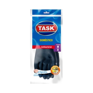 GUANTE DOMESTICO TASK NEGRO TALLA M 1330008 ILKO 1330008