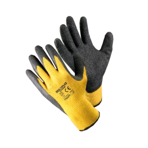 GUANTE POLIESTER RECUBIERTO LATEX PUÑO CORTO 301605 UNIGUANT VF1491