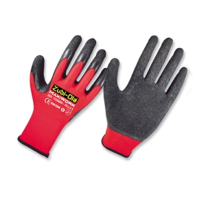 GUANTE POLIESTER RECUBIERTO LATEX PUÑO LARGO  301609 UNIGUAN VF1492