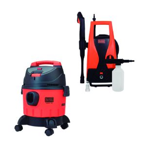   HIDROLAVADORA 1400 PW1450TD-B3 + ASPIRADORA 1200 BDWD10-B3 BLACK & DECKER PW1450TD-B3A