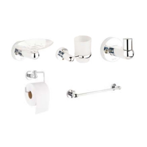 JGO ACCESORIOS BAÑO CLASIK X 5 582317 - 101580 INALGRIFOS 582317
