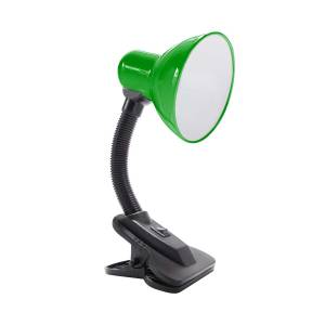LAMPARA ESCRITORIO CLIP 60W 110V VERDE 11400166 TYC 11400166