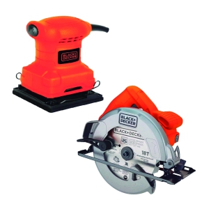 LIJA ORBITAL + CS1004 SIERRA CIRCULAR BLACK & DECKER BS200-B3C
