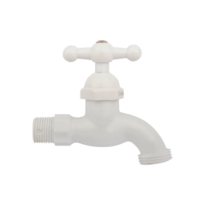 LLAVE JARDIN PLASTICA BLANCA LAV 01-1901-15 GRICOL 01-1901-15