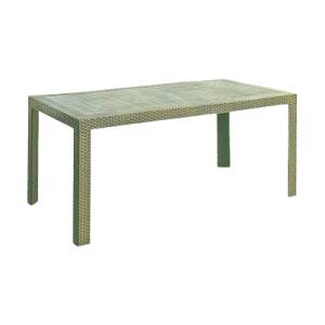 MESA CELEBRITY 6 PUESTOS PISTACHO 1237 COLPLAST 1237