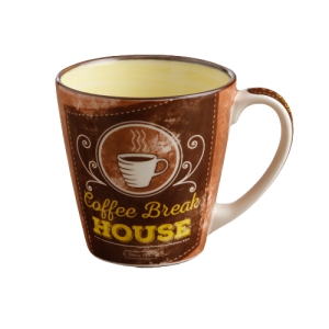   MUG 405CC TENDENCIA CAFE COFFEE BREAK PL155D556012B CORONA PL155D556012B