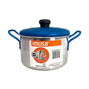 OLLA TAPA AZUL 24CM 5850000949 IMUSA 53400