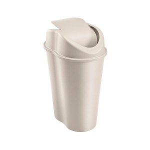 PAPELERA STYLE TV 25L 7192 TAUPE RIMAX 7192