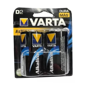 PILA ALKALINA VARTA D1.5V BL2CAJA48  4920-2 RAYOVA RY1016