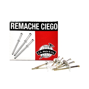REMACHE CIEGO 4-8 X 500 NATURAL CA MEJIA 5208R40801