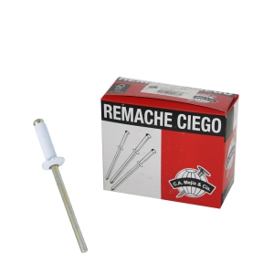 REMACHE CIEGO 5-4 X 500 BLANCO CA MEJIA 5208R50402