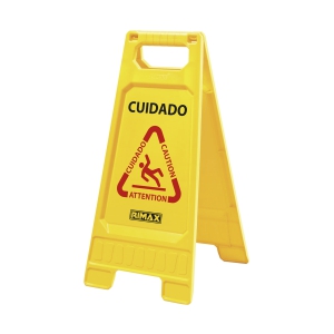 SEÑAL DE PRECAUCION 7808 AMARILLO RIMAX 7808