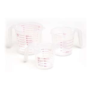   SET 3 JARRAS MEDIDORAS PLASTICAS ALUMAR HX-9003
