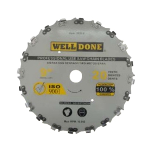 SIERRA CIRCULAR DENTADO MOTOSIERR 4.1/2