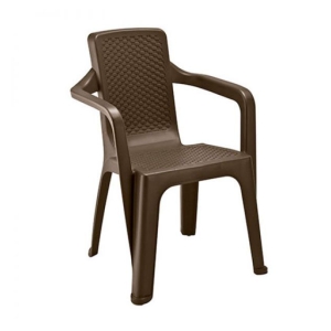 SILLA ETERNA CON BRAZOS 7200 WENGUE RIMAX 7200