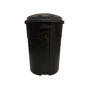  TANQUE 105 LT NEGRO C/TAPA NEGRA 1219 COLPLAST 1219CP