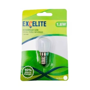BOMBILLO LED REFRIGE E-14 5700K130V-5371 EXCELL EX5371