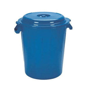TANQUE 50L C/TAPA AZUL OSCURO 280 COLPLAST 280