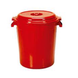TANQUE 50L C/TAPA ROJO 283 COLPLAST 283