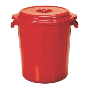TANQUE 80LT C/TAPA ROJO 190 COLPLAST 190