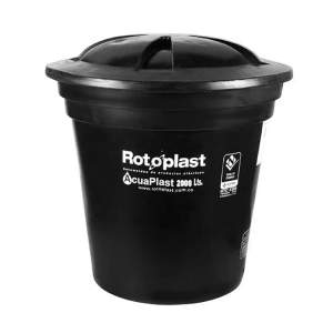 TANQUE BICAPA NEGRO 2000L C/T AFCN20705A ROTOPLAST AFCN20705A
