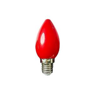BOMBILLO MINI VELA ROJO 0.5W E-12 5802 EXCELL EX5802