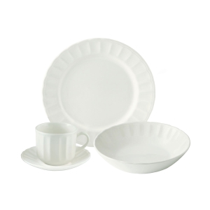 VAJILLA 4-16 CARIBE BLANCO VL1100040616 CORONA VL1100040616