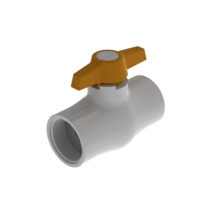 VALVULA BOLA 1/2 ROSCAR ECO 3062 PVC PCP PCP3062