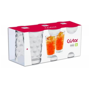 VASO CIRCUS BEBIDAS CAN LISO 0619 CRISTAR 0619CL
