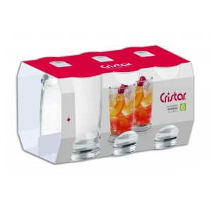   VASO MADEIRA BEBIDAS 0278CL8PR CRISTAR 0278CL8PR