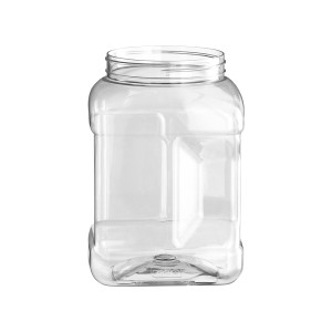 FRASCO PLASTICO TRANSPARENTE REDONDO + TAPA 750ML CRISTAL