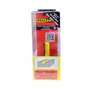   FRESA CORTE RECTO 2 FILOS PROFESIONAL 1/2 WELLDONE