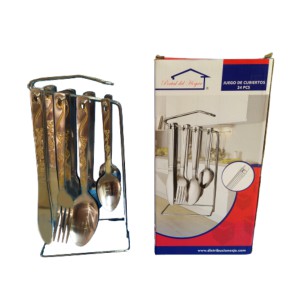  JUEGO DE CUBIERTOS 24PCS JA190706