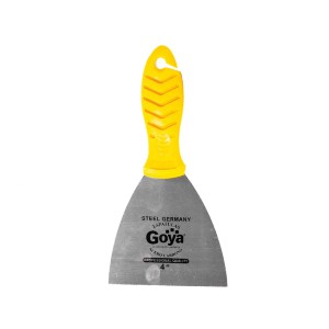 KIT JUEGO DE ESPATULA MANGO PLASTICO AZUL X4 GOYA