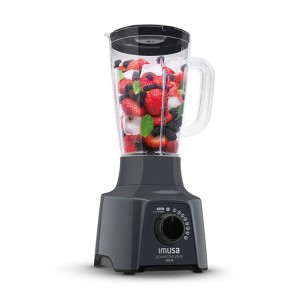   LICUADORA POWERM PLUS 8V GRIS V/PL CO IMUSA