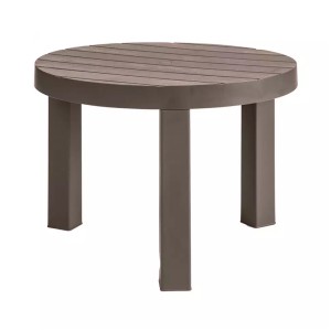 MESA AUXILIAR REDONDA BARU MOCCA RIMAX