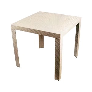   MESA CORAL RATTAN GRIS HIELO COLPLAST